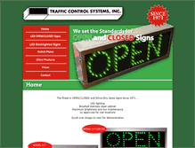 Tablet Screenshot of openclosed.com